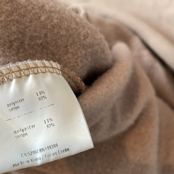 Oak + Fort size S oversized hooded sweatshirt dress - Picture 4 of 4